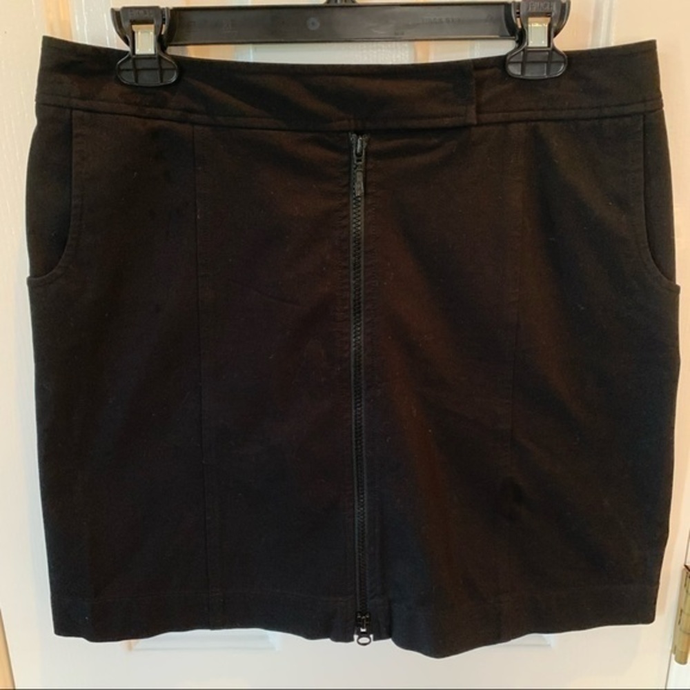 I.N.C. Stretch Black Mini Skirt - Picture 2 of 6
